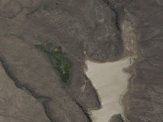 Aerial image of Fee Reservoir