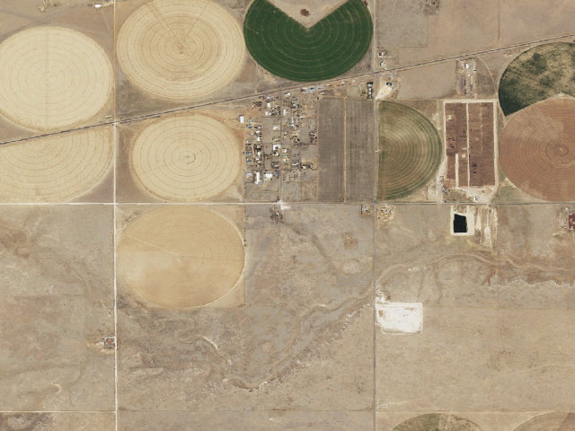 Aerial image of Felt Picnic Area