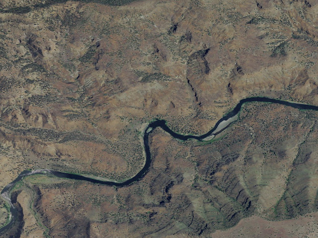 Aerial image of Fence Crew Camp