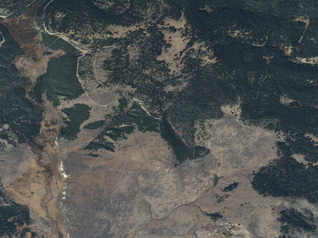 Aerial image of Fence