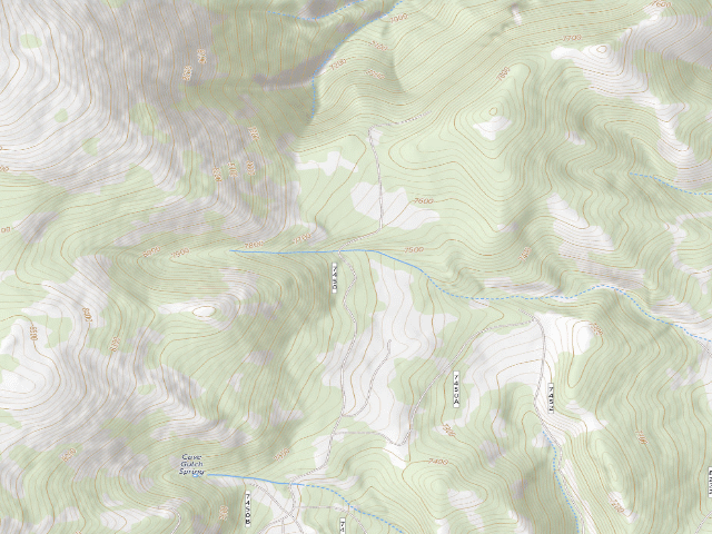 USGS topographic map of Fence Spot