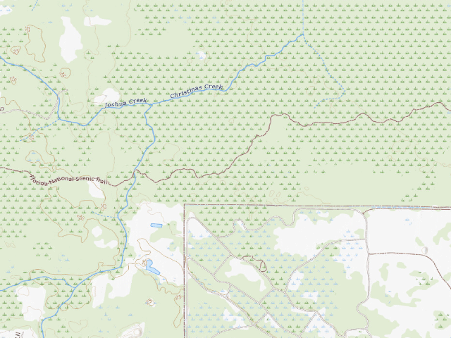 USGS topographic map of Fern Camp