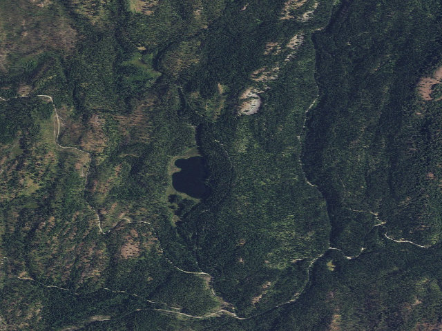 Aerial image of Ferry Lake