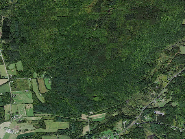 Aerial image of Finger Lakes Trail Shelter