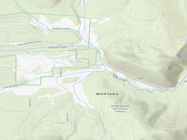 USGS topographic map of Fire