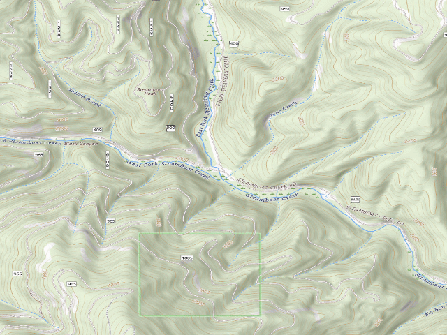USGS topographic map of Fire Prev. Disp. Site #106B