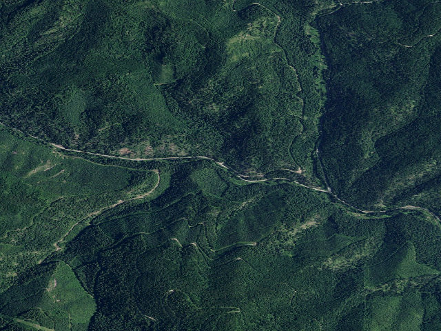 Aerial image of Fire Prev. Disp. Site #107