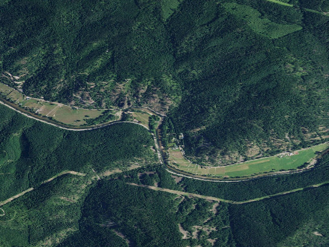 Aerial image of Fire Prev. Disp. Site #112A