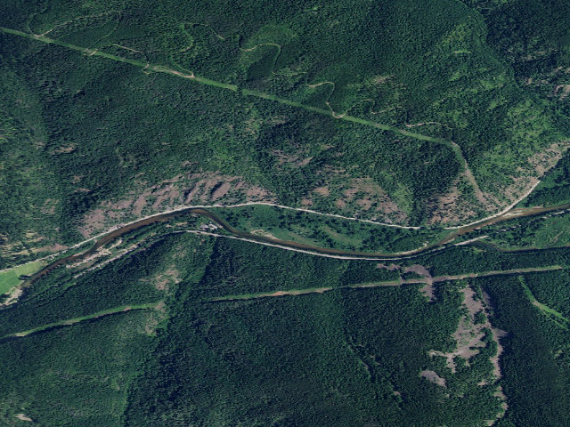 Aerial image of Fire Prev. Disp. Site #113