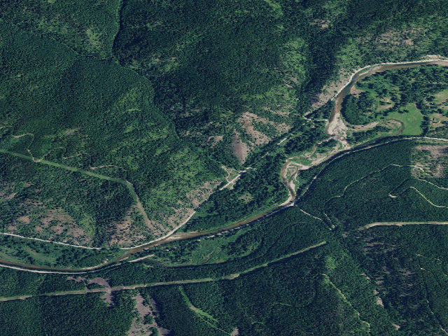 Aerial image of Fire Prev Disp. Site #116