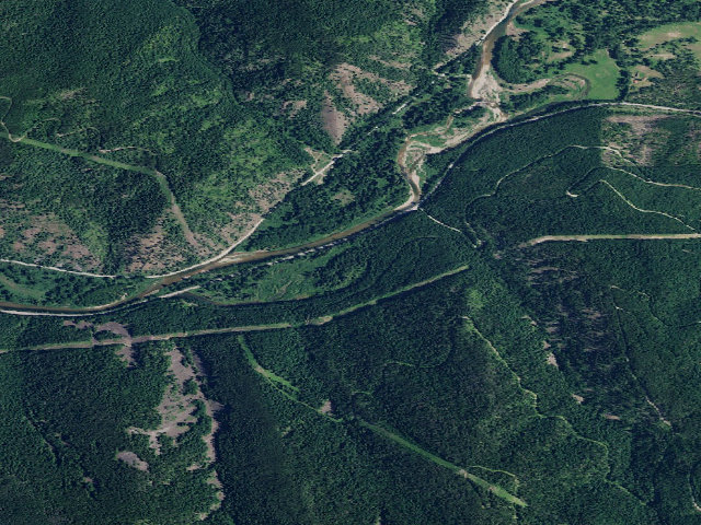 Aerial image of Fire Prev. Disp. Site #128