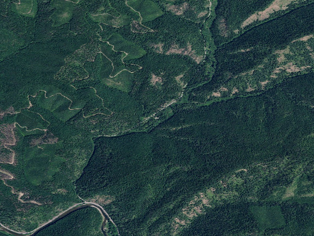 Aerial image of Fire Prev. Disp. Site #156B