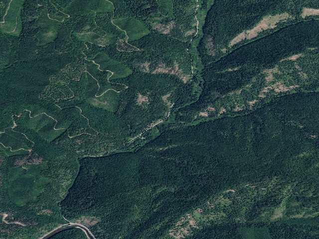 Aerial image of Fire Prev. Disp. Site #158