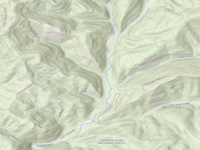USGS topographic map of Fire Prev. Disp. Site #159