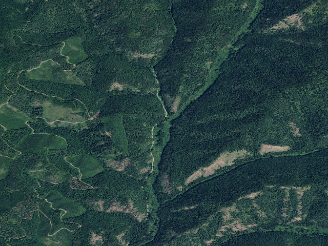 Aerial image of Fire Prev. Disp. Site #160