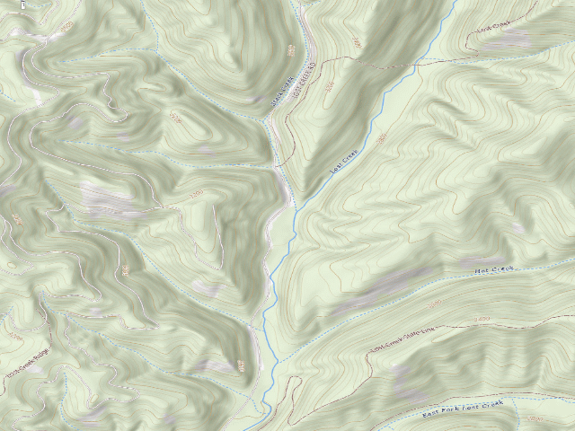 USGS topographic map of Fire Prev. Disp. Site #160