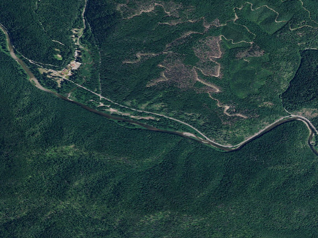 Aerial image of Fire Prev. Disp. Site #161B