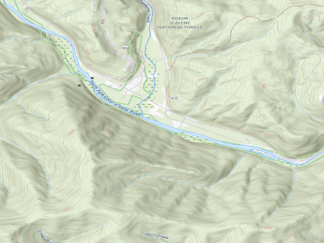 USGS topographic map of Fire Prev. Disp. Site #161I
