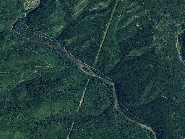 Aerial image of Fire Prev. Disp. Site #163