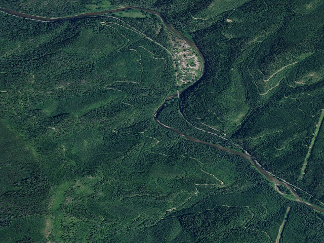 Aerial image of Fire Prev. Disp. Site #164A
