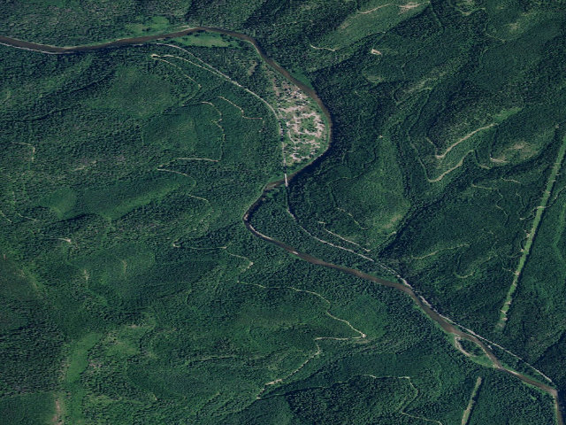 Aerial image of Fire Prev. Disp. Site #164D