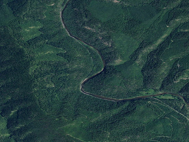 Aerial image of Fire Prev. Disp. Site #165C