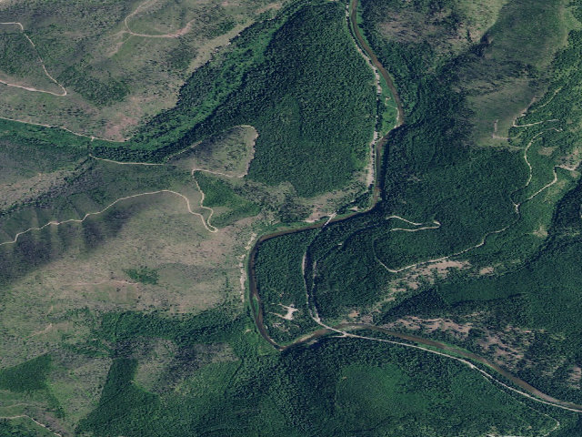 Aerial image of Fire Prev. Disp. Site #173