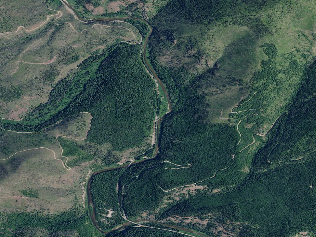 Aerial image of Fire Prev. Disp. Site #175