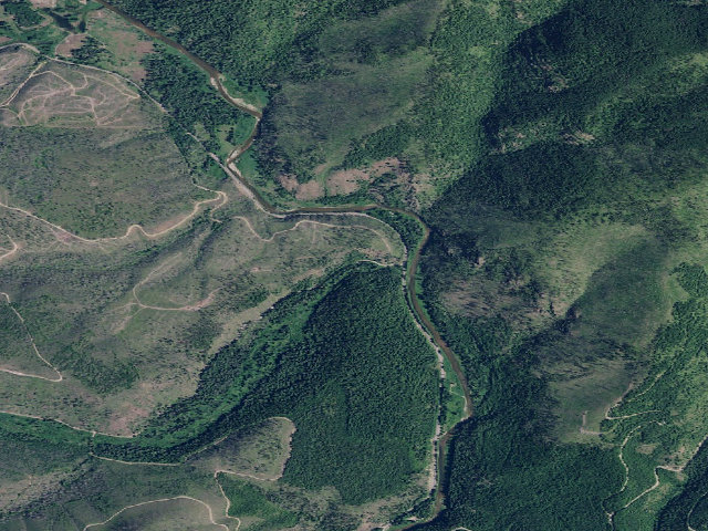 Aerial image of Fire Prev. Disp. Site #177