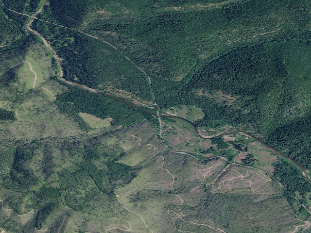 Aerial image of Fire Prev. Disp. Site #180A