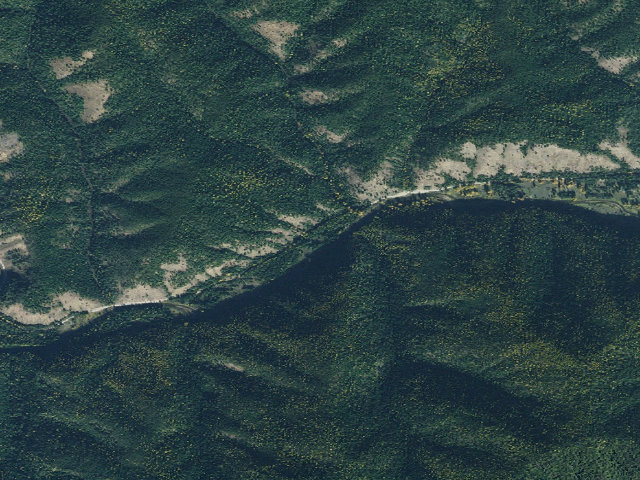 Aerial image of Fire Prev. Disp. Site #192B