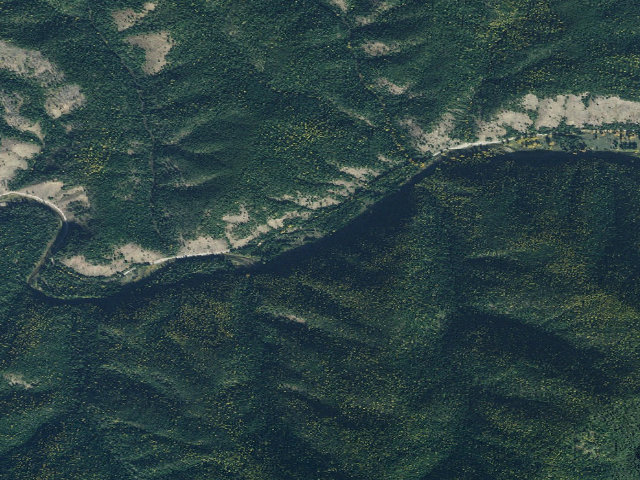 Aerial image of Fire Prev. Disp. Site #192D
