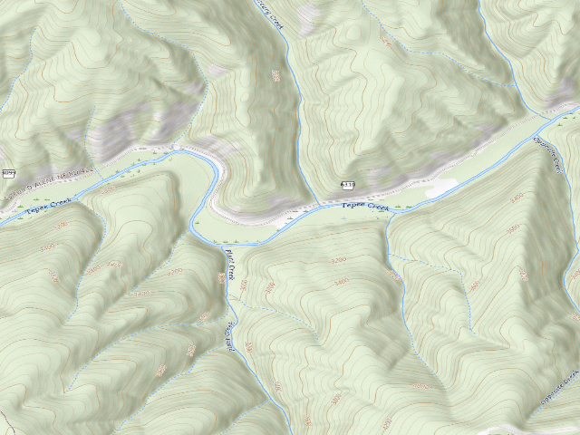 USGS topographic map of Fire Prev. Disp. Site #193A