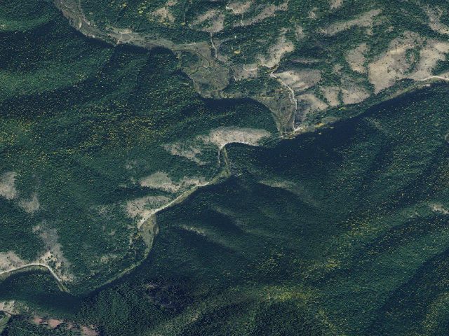 Aerial image of Fire Prev. Disp. Site #198