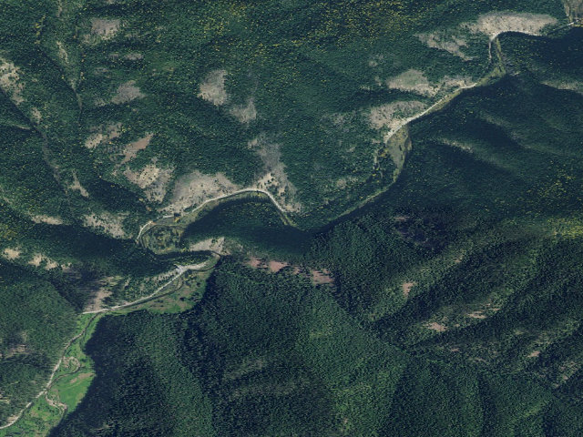 Aerial image of Fire Prev. Disp. Site #201