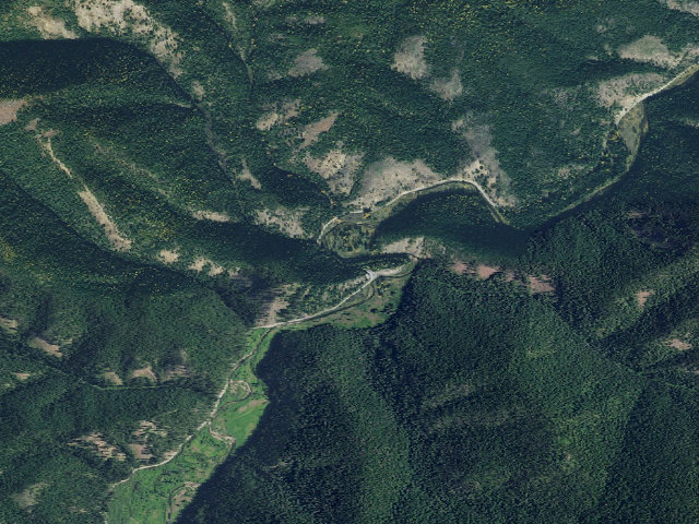 Aerial image of Fire Prev. Disp. Site #203A