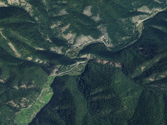 Aerial image of Fire Prev. Disp. Site #204
