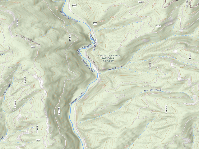 USGS topographic map of Fire Prev. Disp Site #226