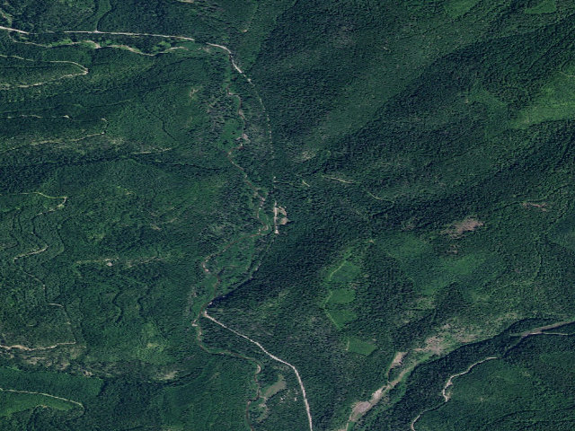 Aerial image of Fire Prev. Disp. Site #233D