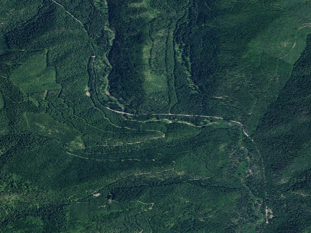 Aerial image of Fire Prev. Disp. Site #235