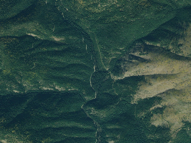 Aerial image of Fire Prev. Disp. Site #243