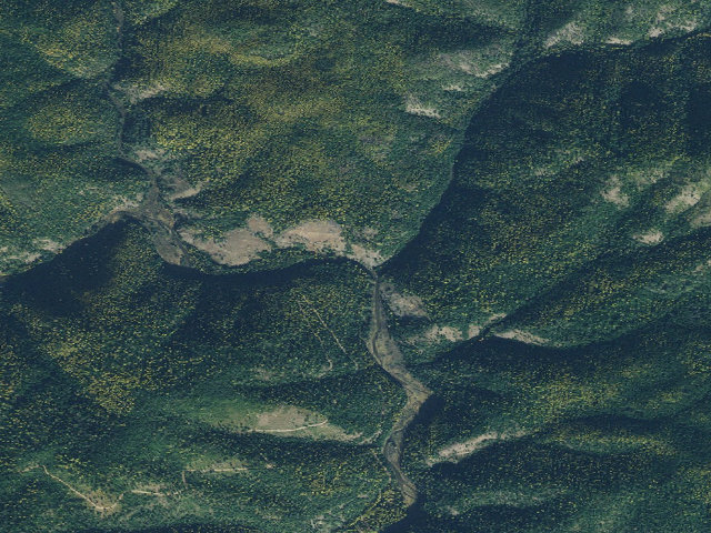Aerial image of Fire Prev. Disp. Site #249C