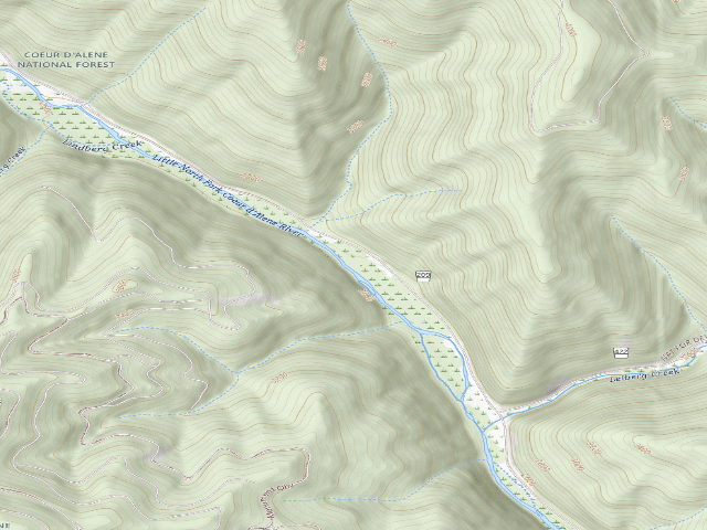 USGS topographic map of Fire Prev. Disp. Site #32A