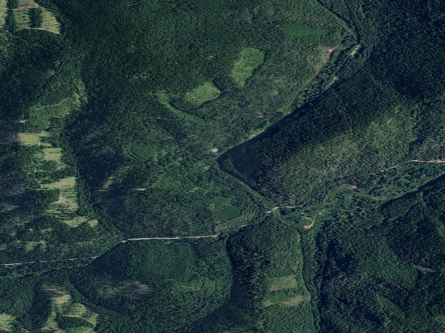 Aerial image of Fire Prev. Disp. Site #42B
