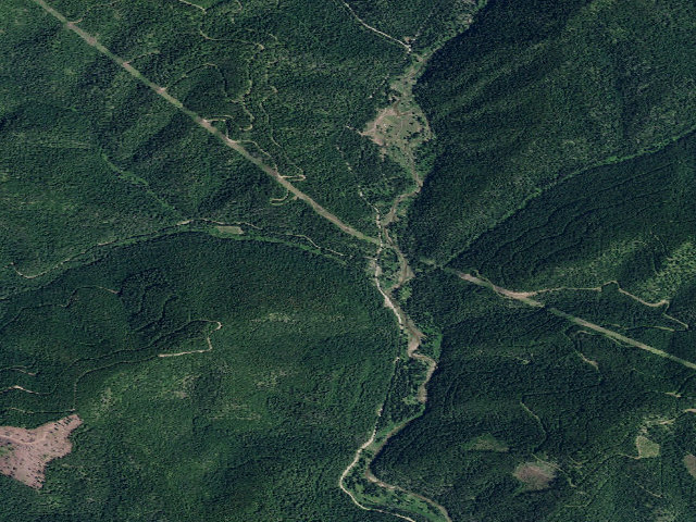 Aerial image of Fire Prev. Disp. Site #74