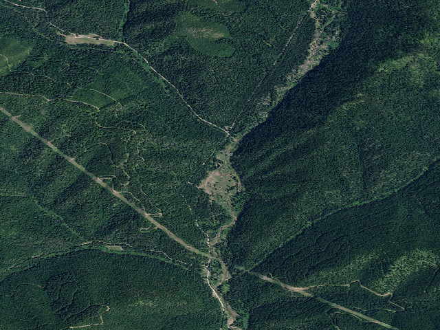 Aerial image of Fire Prev. Disp. Site #76H