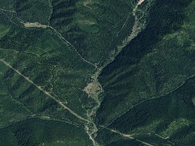Aerial image of Fire Prev. Disp. Site #76I
