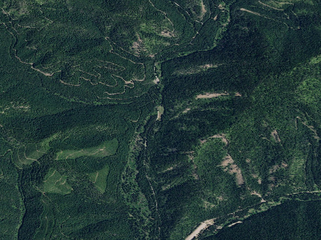 Aerial image of Fire Prev. Disp. Site #84A