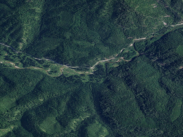 Aerial image of Fire Prevention Disp. Site #10