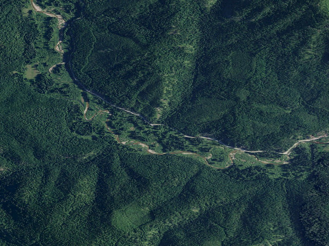 Aerial image of Fire Prevention Disp. Site #12
